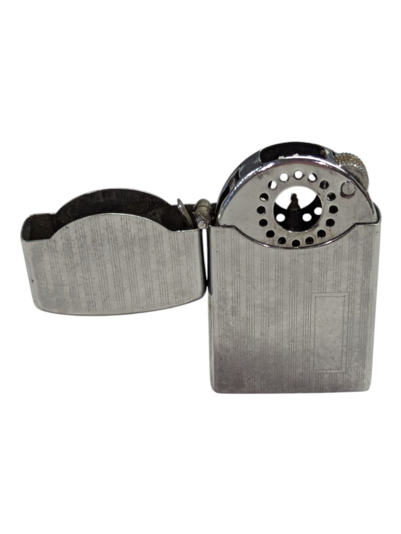 Vintage Fisher Tri-Lite Pipe Petrol Pocket Lighter