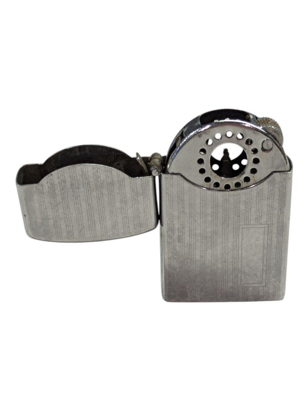 Vintage Fisher Tri-Lite Pipe Petrol Pocket Lighter