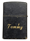 Vintage ZIPPO Lighter H-10 "Tammy" Koi Japanese Fish Black Matte