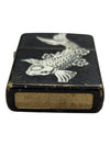 Vintage ZIPPO Lighter H-10 "Tammy" Koi Japanese Fish Black Matte