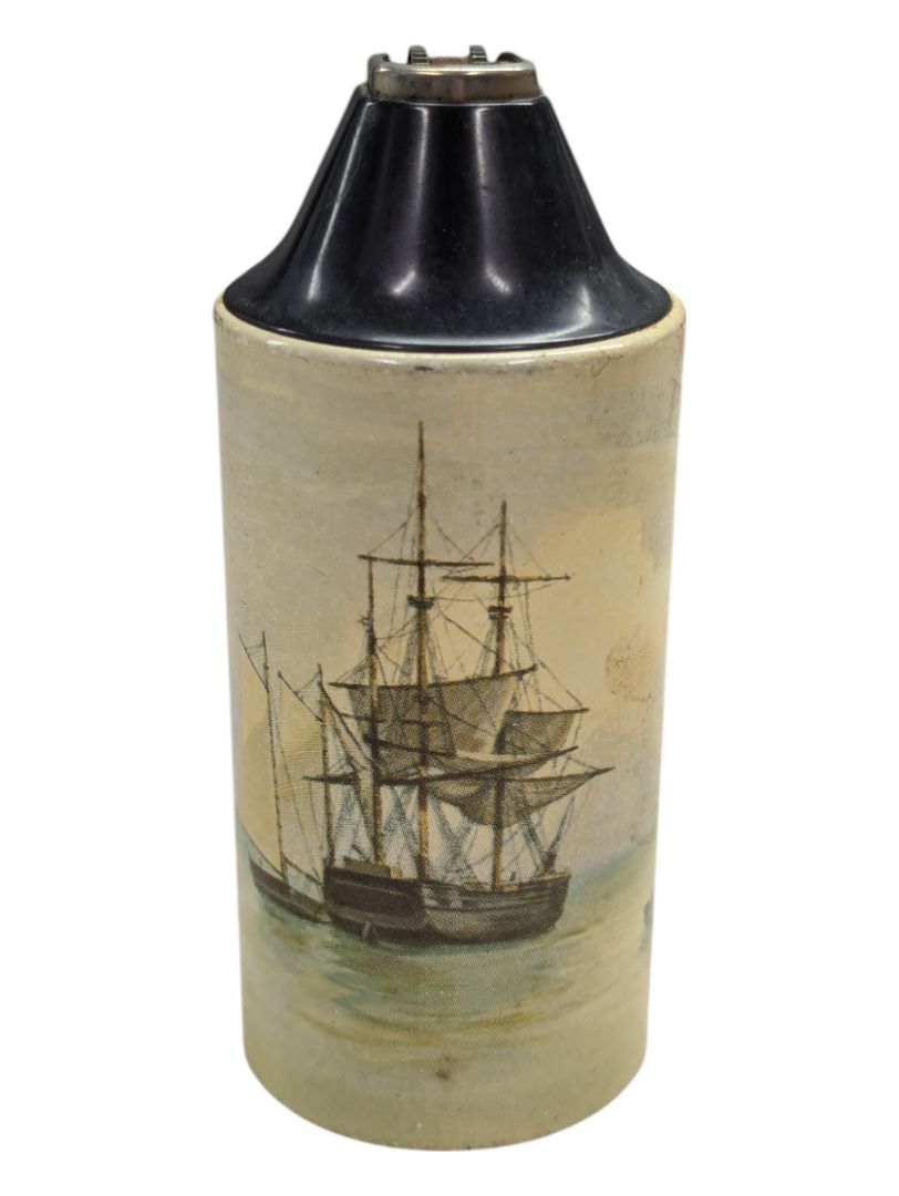 Vintage Cricket Tabletop Lighters with Galleon Ship Decoration CR-77