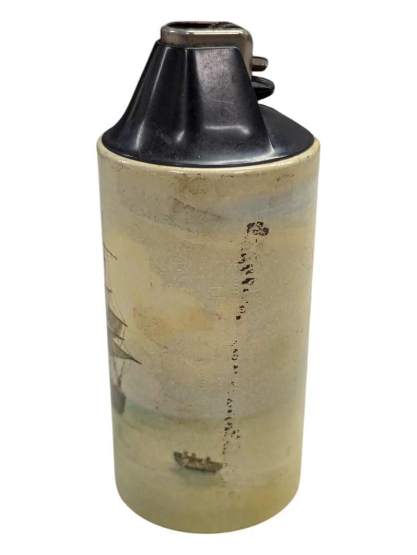 Vintage Cricket Tabletop Lighters with Galleon Ship Decoration CR-77