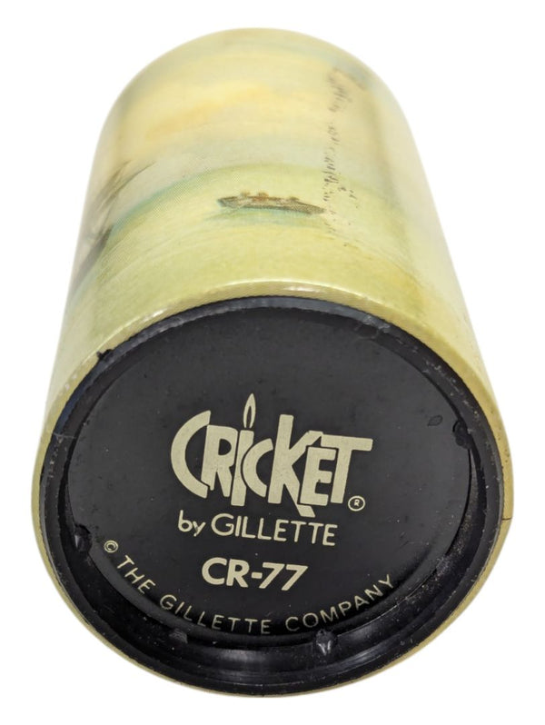 Vintage Cricket Tabletop Lighters with Galleon Ship Decoration CR-77