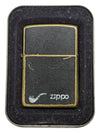Vintage ZIPPO "Pipe" Lighter Black Niagara Falls, A-XII, W/Box
