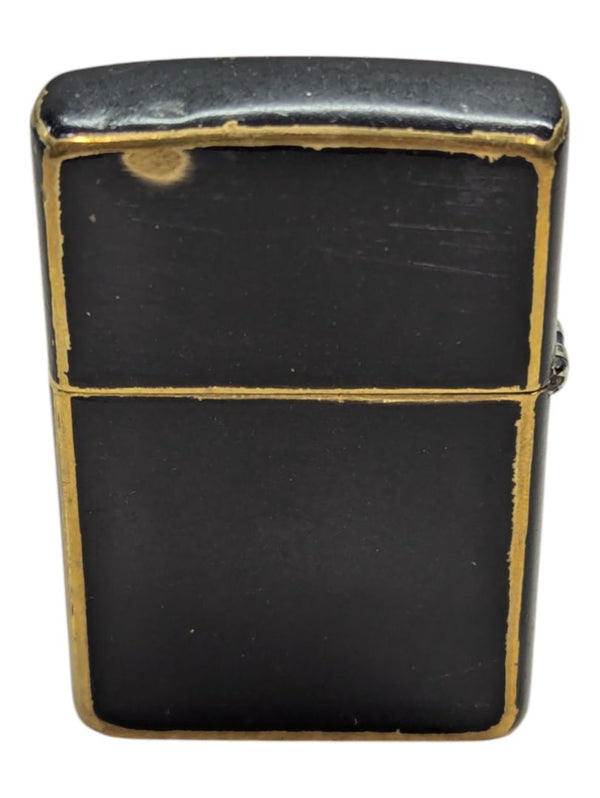 Vintage ZIPPO "Pipe" Lighter Black Niagara Falls, A-XII, W/Box