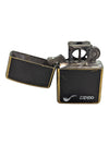 Vintage ZIPPO "Pipe" Lighter Black Niagara Falls, A-XII, W/Box