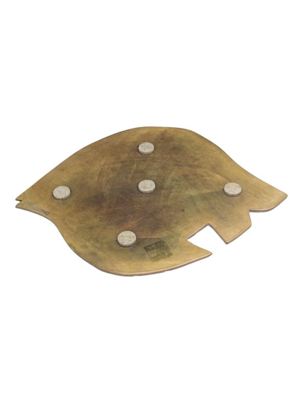 Fish Shaped Checkers Board, Pieces Included