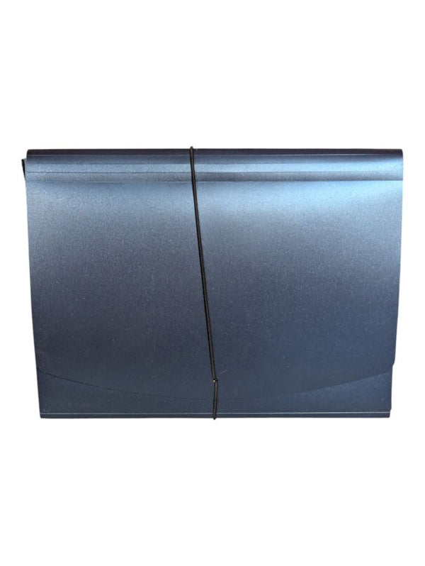 Stationery Lot: Stationary Folder, Clear Tray, Faux Leather Sheets