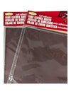 Stationery Lot: Stationary Folder, Clear Tray, Faux Leather Sheets