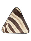 Real Zebra Fur Seat Covers, Set of 4