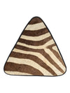 Real Zebra Fur Seat Covers, Set of 4