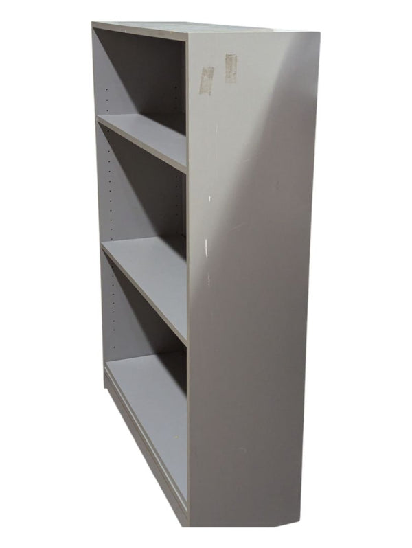Gray 3-Shelf Bookshelf 3' x 4' x 1'