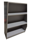 Gray 3-Shelf Bookshelf 3' x 4' x 1'