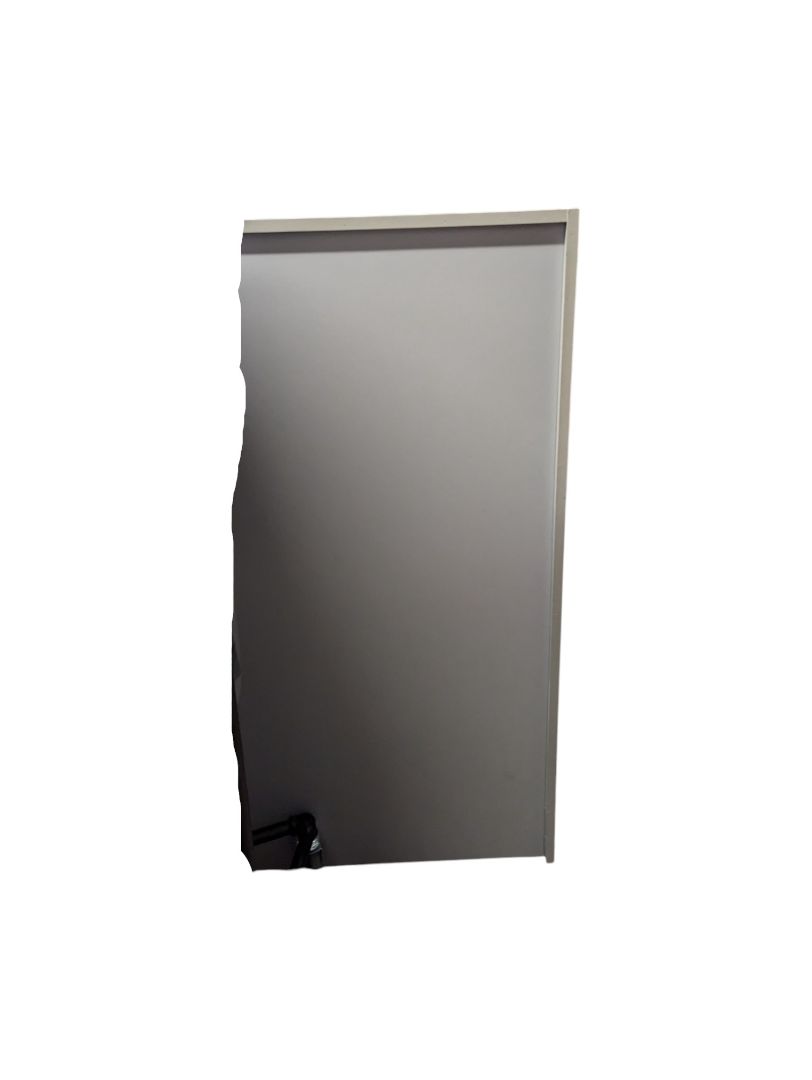 Gray 3-Shelf Bookshelf 3' x 4' x 1'
