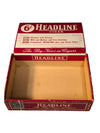 Vintage 6¢ Headline Cigar Box