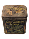 Vintage King George's Navy Chewing Tobacco Tin