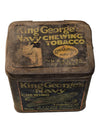 Vintage King George's Navy Chewing Tobacco Tin
