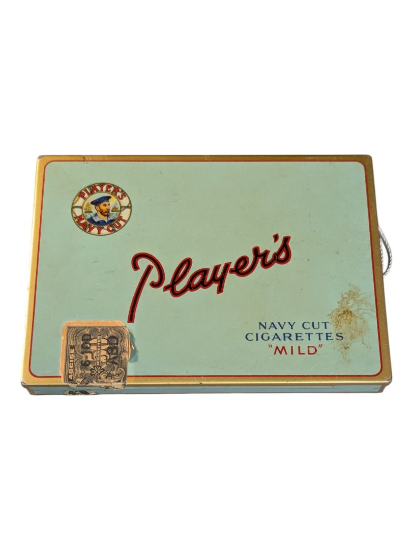 Vintage Player's Cigarettes Tin