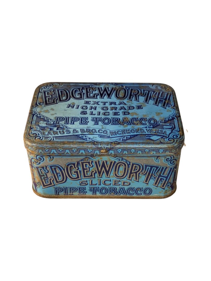 Vintage Edgeworth Extra High Grade Slice Pipe Tobacco Tin