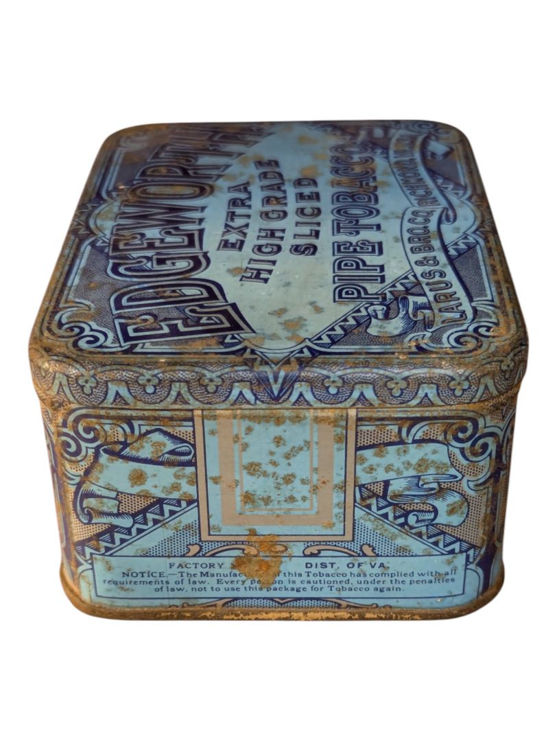 Vintage Edgeworth Extra High Grade Slice Pipe Tobacco Tin