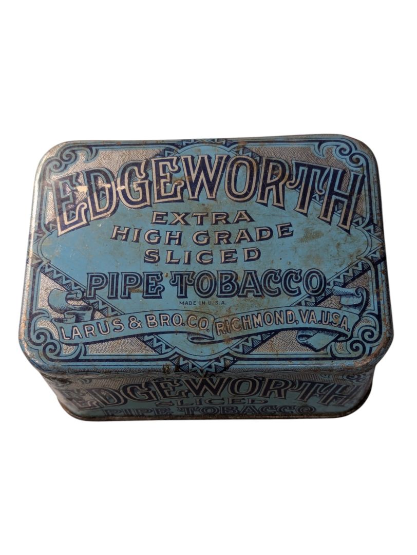 Vintage Edgeworth Extra High Grade Pipe Tobacco Tin