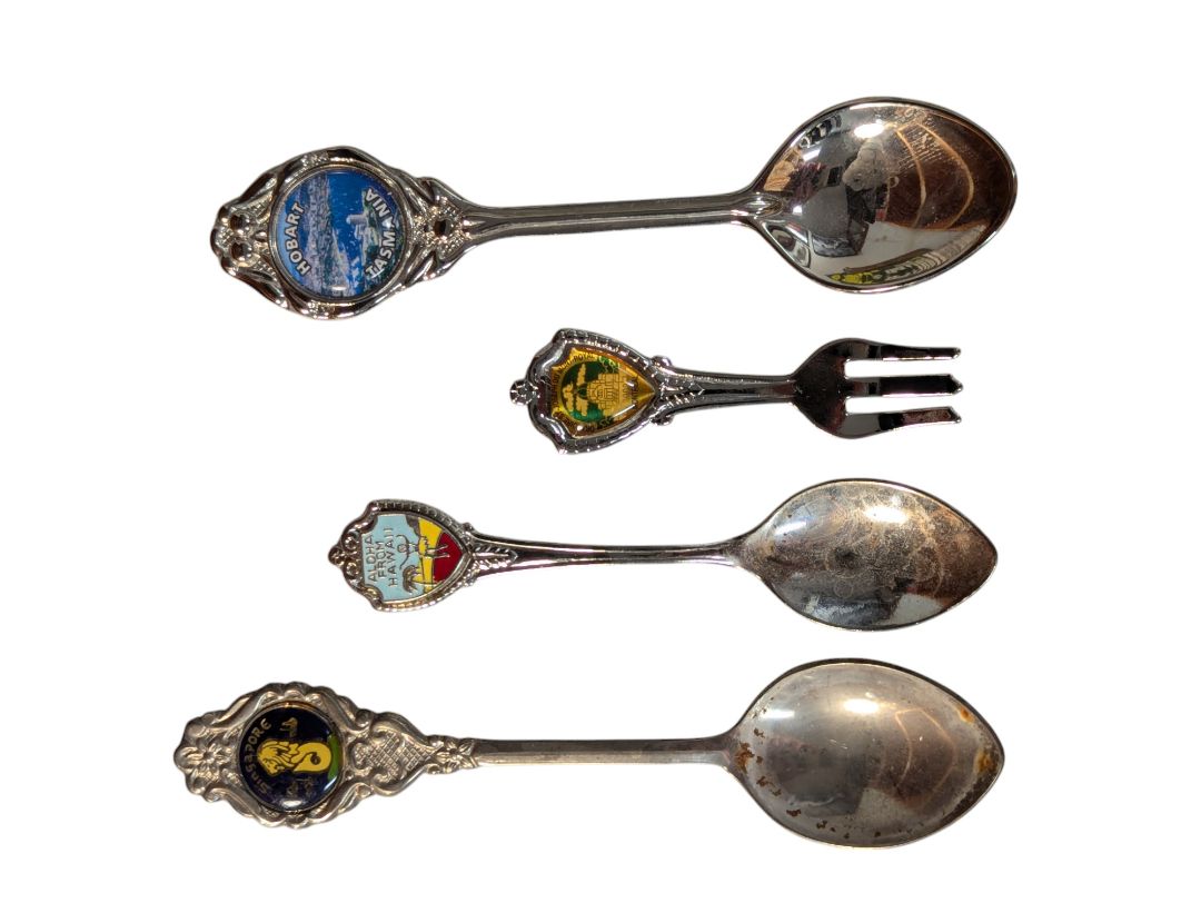 Lot of Vintage Spoons- Travel