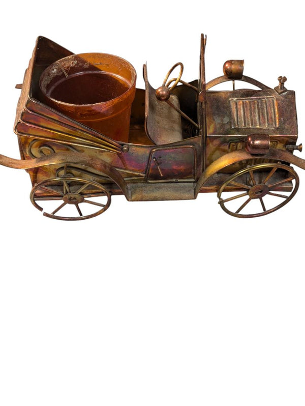 Copper Tone Car Planter