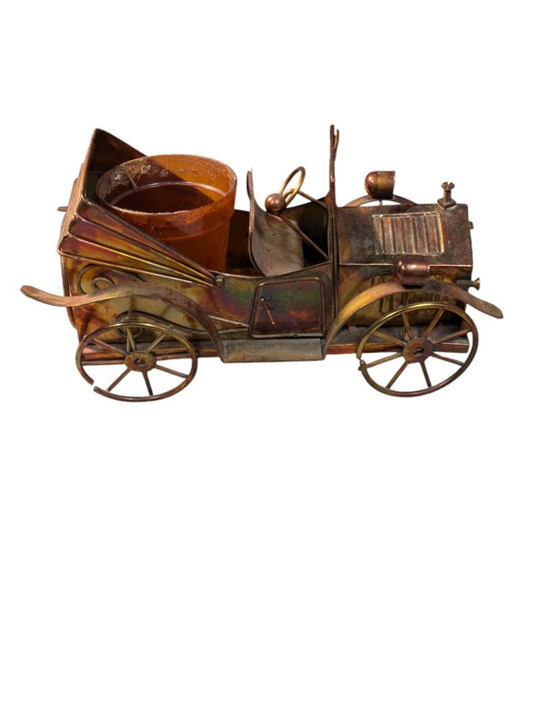Copper Tone Car Planter