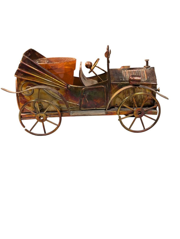 Copper Tone Car Planter