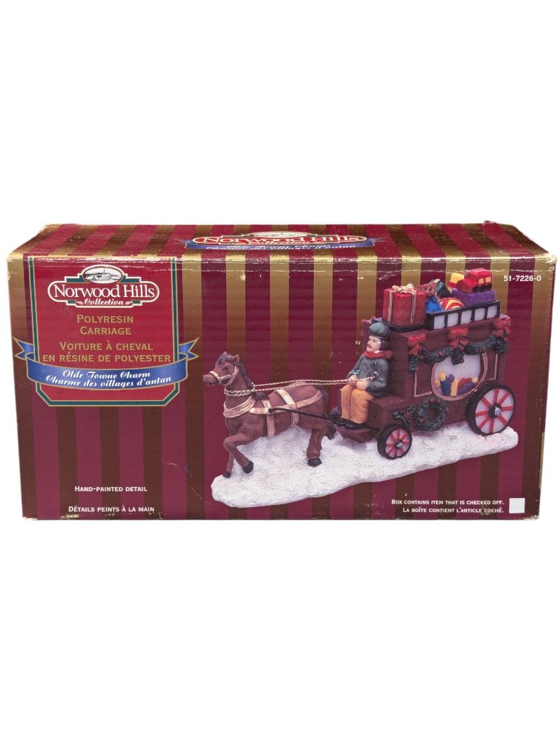 Norwood Hills Polyresin Carriage