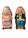 Pair of Retirement Fund Grandparent Piggy Banks