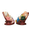 Pair of Retirement Fund Grandparent Piggy Banks