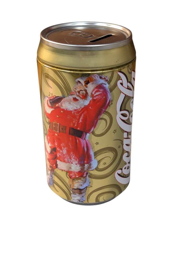 Coca-Cola Vintage Santa Coca-Cola Piggy Bank