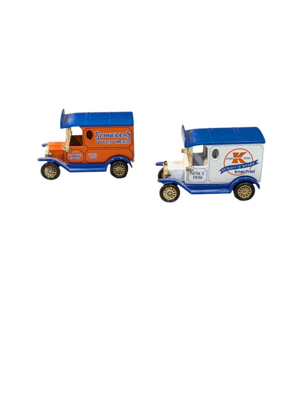 Pair of Toy Vans- Knechtel and Schneiders