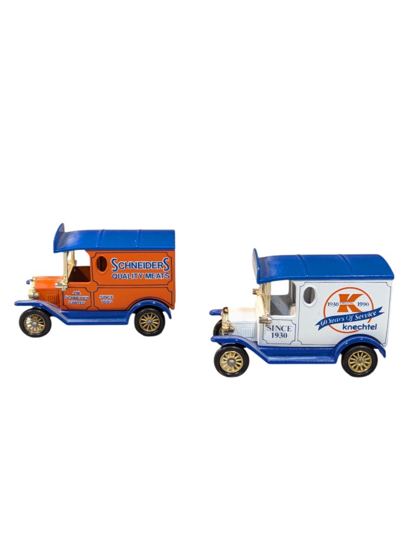 Pair of Toy Vans- Knechtel and Schneiders