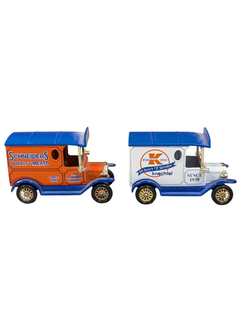 Pair of Toy Vans- Knechtel and Schneiders