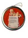 Coca-Cola Santa Coca-Cola Ornament Tin