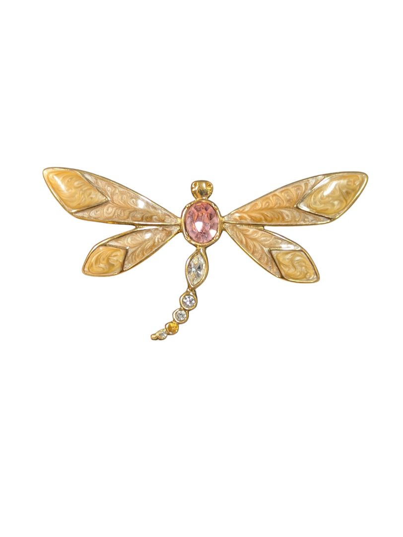 Vintage Avon Dragonfly Brooch