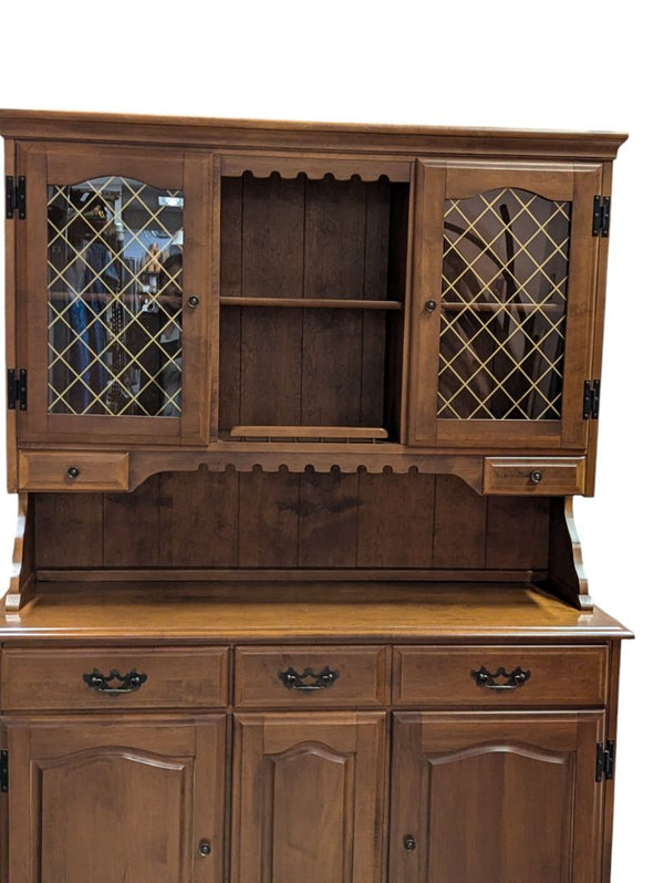 Wooden Kitchen Hutch  68" x 47" x 17"