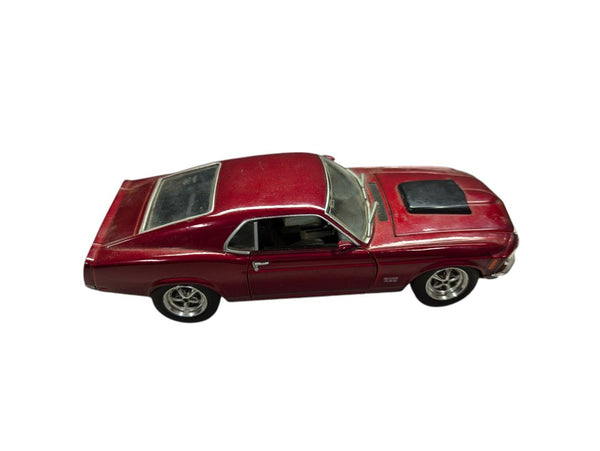 Red Mustang Toy Car