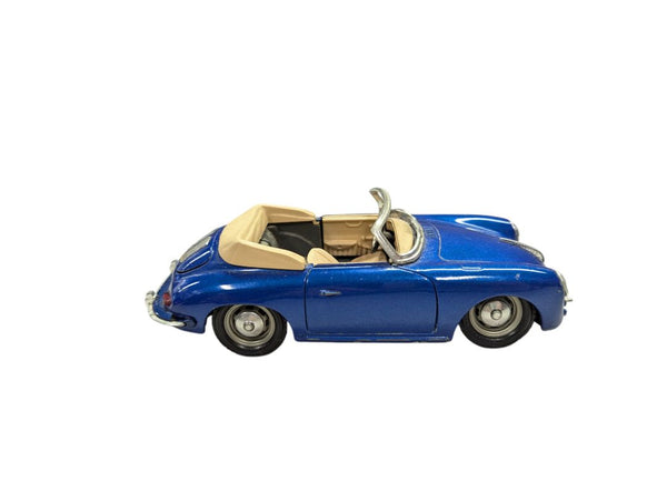 Blue Convertible Toy Car