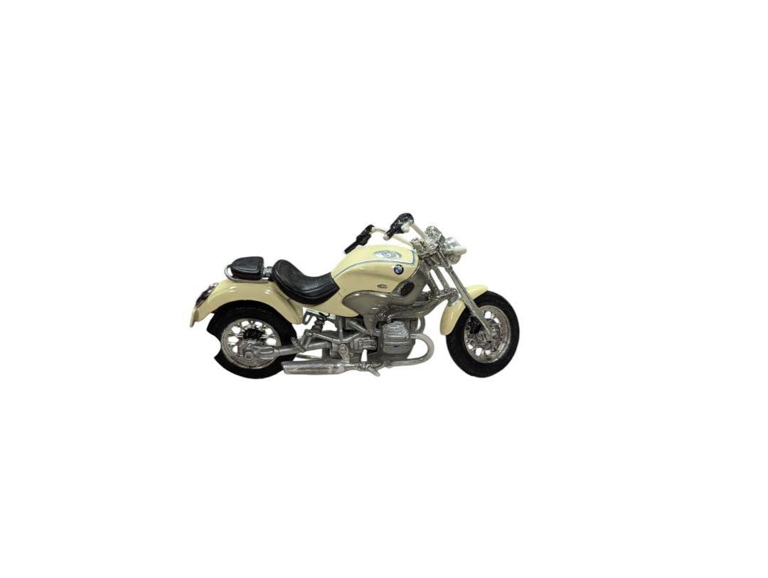 Cream Toy Motorbike