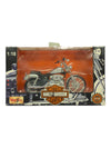Harley-Davidson Silver Toy Motorbike