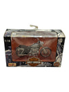 Harley-Davidson Silver Toy Motorbike