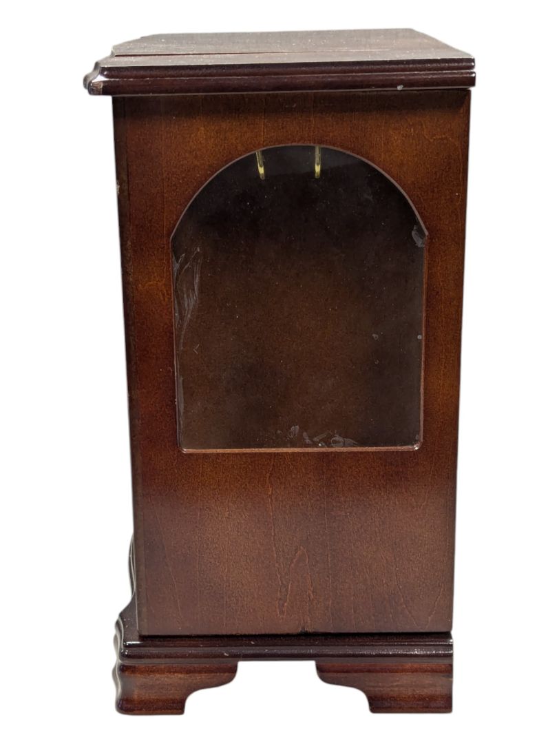 Vintage Jewlery Box with Drawers and Frosted Doors