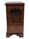 Vintage Jewlery Box with Drawers and Frosted Doors