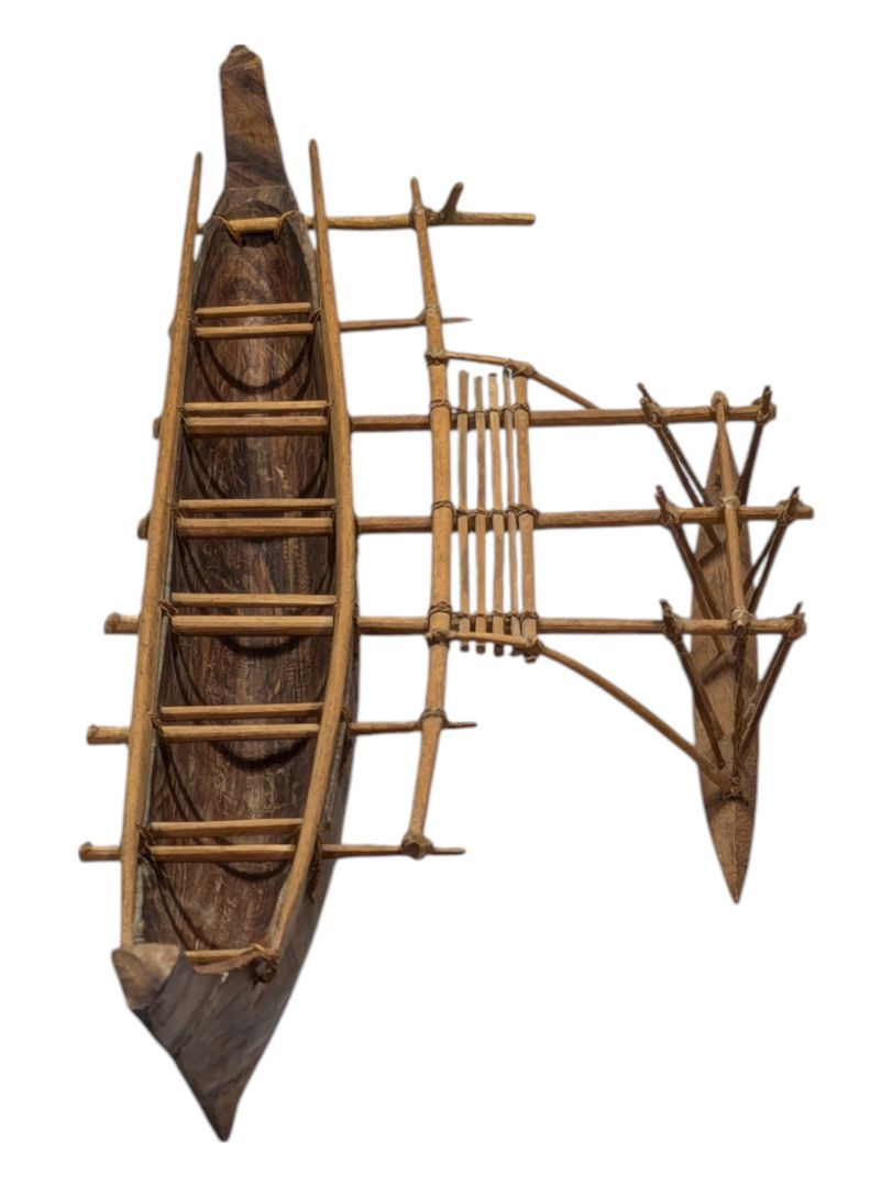 Model Outrigger Canoe