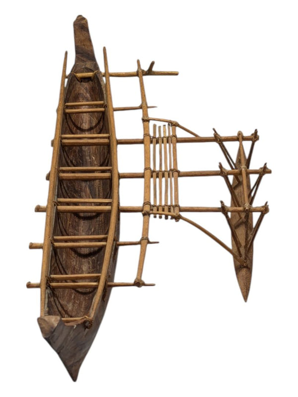 Model Outrigger Canoe