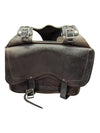 Brown Leather Saddlebag
