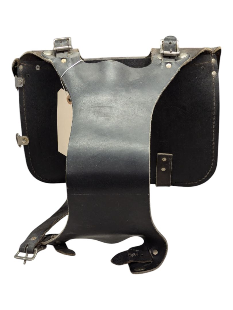 Brown Leather Saddlebag